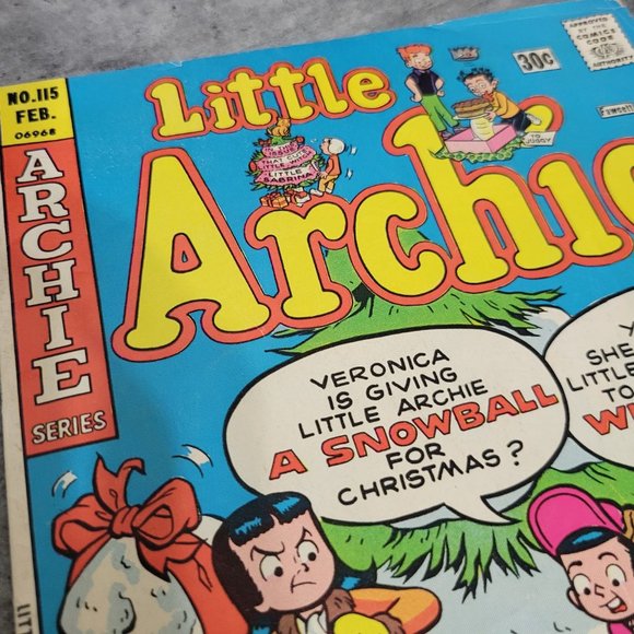 Vintage Comics Little Archie 1977 Sad Sack 1973 worn Old Comic Book - Picture 8 of 14